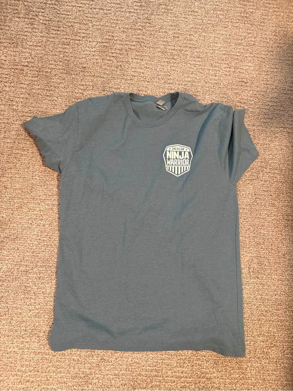 Men's American Ninja Warrior Logo Crew Neck T-Shirt